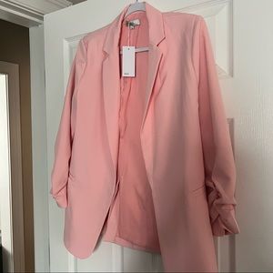 Pink blazer
